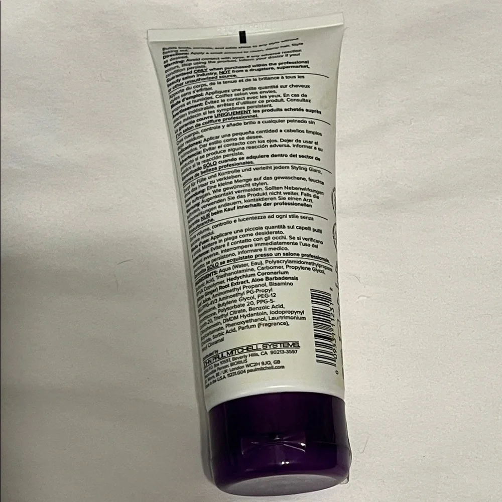 Paul Mitchell Sculpting Gel in White and Purple - Picture 2 of 2